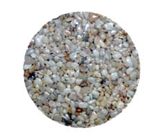 Granulat de marbre blanc lez