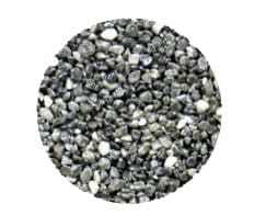 Granulat de marbre gris foncé