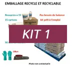 kit 1m2 moquette de pierre