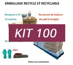 kit 100m2 moquette de pierre