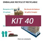 kit 40m2 granulat de marbre