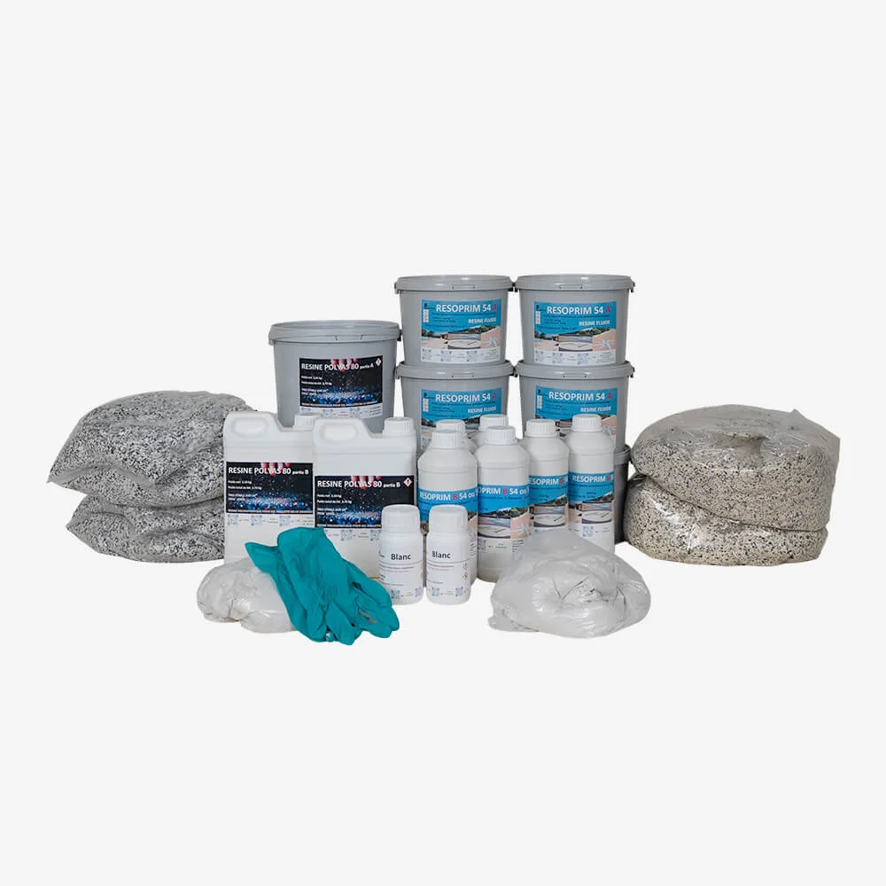 Kit de 20m² sol paillette/flakes